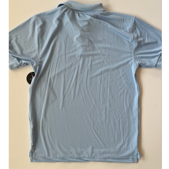 Kenneth Cole New York Boys Light Blue School Uniform Polo Shirt Size 14 - Picture 8 of 9